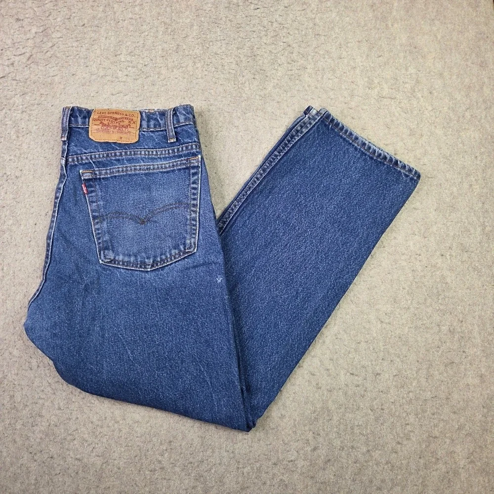 Vintage Levis 505 Jeans Mens 38x30 (Fits 36x30) Red Tab Made in Canada Y2K
